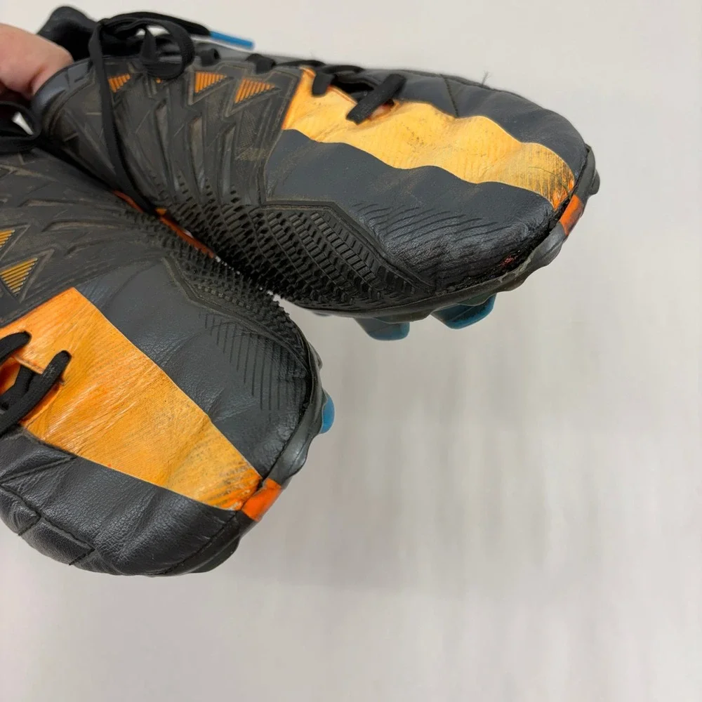 Nike Total 90 Laser IV FG Mens Soccer Cleats Black Orange Mens 12 Bag Kanga-Lite